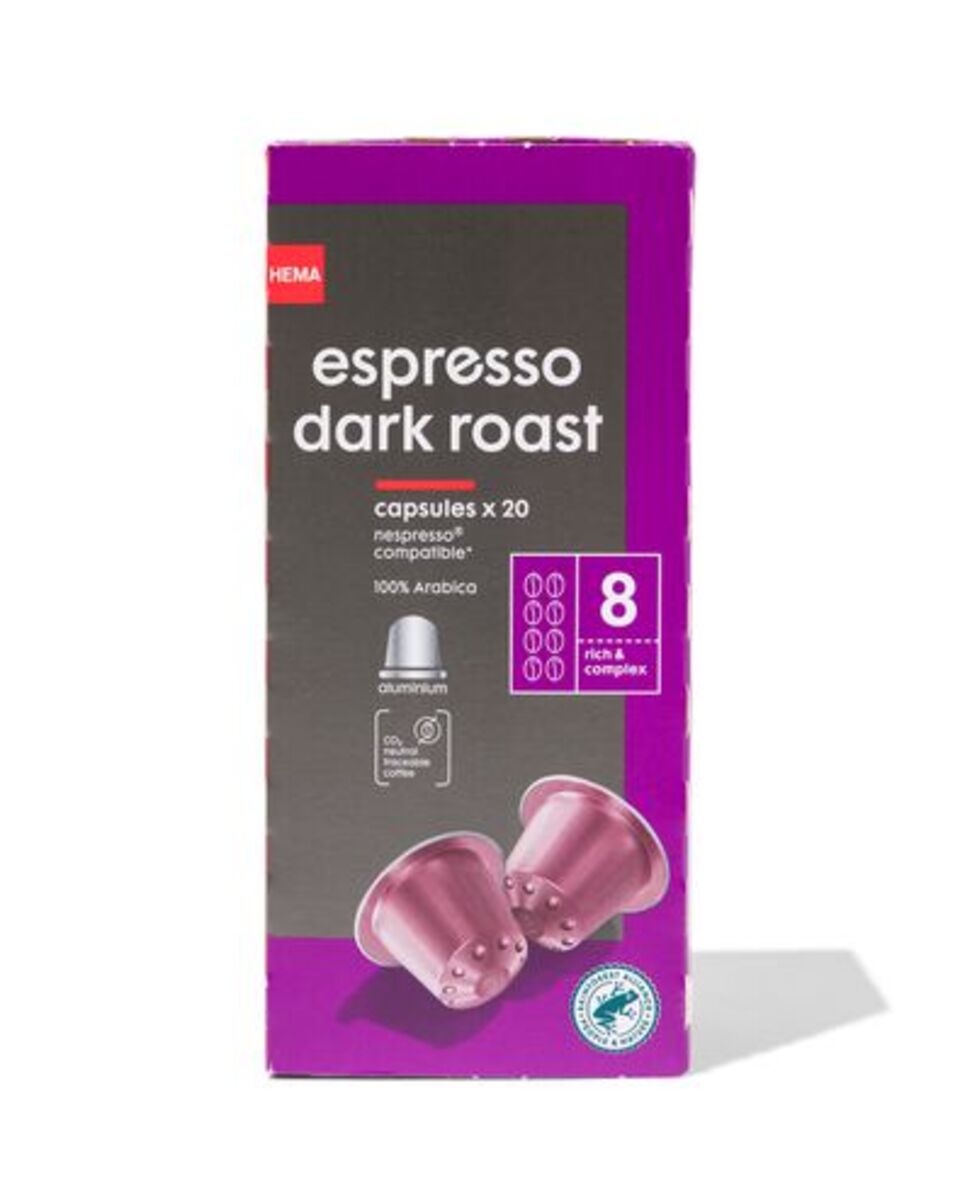 Bild 2 von 20er-Pack Kaffeekapseln, Espresso Dark Roast