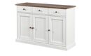 Bild 1 von Sideboard  Westerland ¦ weiß ¦ Maße (cm): B: 131 H: 86 T: 45 Kommoden & Sideboards > Sideboards - Sconto