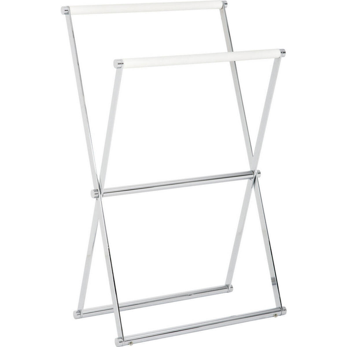 Bild 1 von Joop! Handtuchhalter, Weiß, Chrom, Metall, Kunststoff, eckig, 57.5x95 cm, Badaccessoires, Duschzubehör, Handtuchhalter