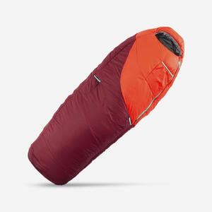 Schlafsack Camping MH500 0 °C Kinder rot/orange Braun|grün|rot