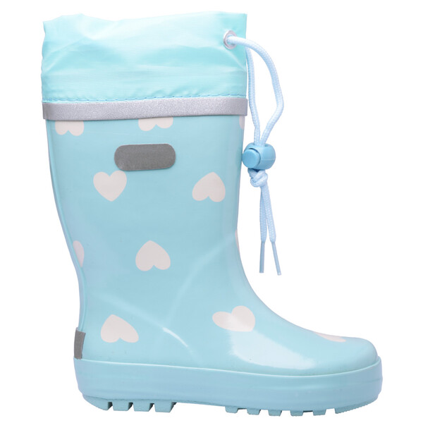 Bild 1 von Baby Gummistiefel mit Herzchen-Allover HELLBLAU