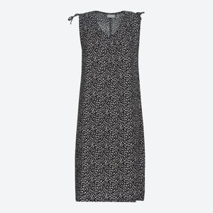 Damen-Kleid aus reiner Viskose, Black