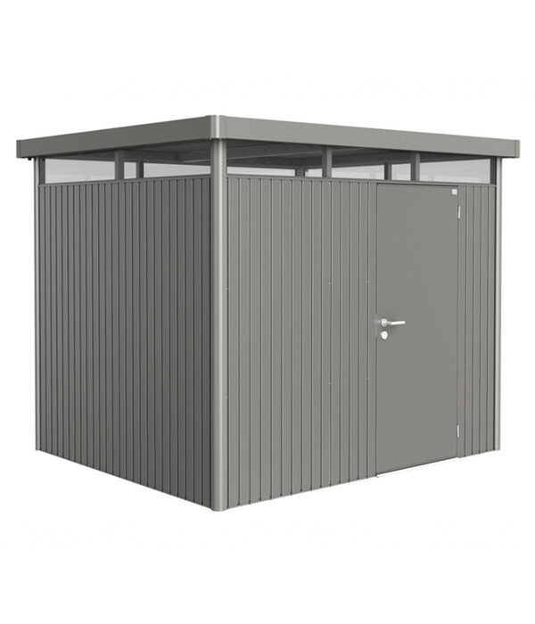 Bild 1 von Biohort Gerätehaus HighLine H3, quarzgrau-metallic, ca. B275/H222/T235 cm