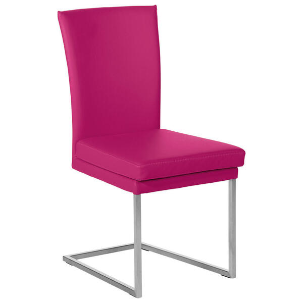 Bild 1 von Musterring Schwingstuhl, Pink, Leder, Metall, Echtleder, Kufe, 47x95x57 cm, Typenauswahl, Lederauswahl, Esszimmer, Stühle, Esszimmerstühle, Schwingstühle