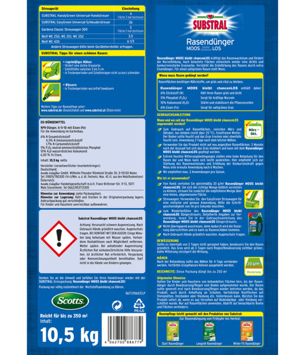 Bild 3 von Substral® Rasendünger Mooslos
