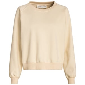 Damen Sweatshirt mit Raglanärmeln CREME