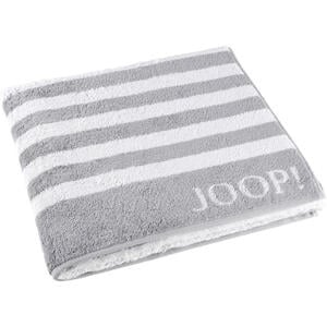 Joop! Duschtuch, Silber, Textil, Streifen, 80x150 cm, Made in Germany, Oeko-Tex® Standard 100, saugfähig, Aufhängeschlaufe, hochwertige Qualität, schadstoffgeprüft, Badtextilien, Bade- & Duschha