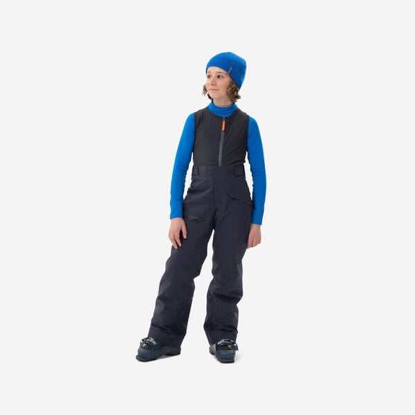 Bild 1 von Skihose Kinder mit Rückenprotektor - FR900 marineblau Blau