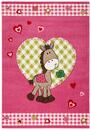 Bild 1 von Kinderteppich Pony in Pink ca. 120x170cm, Pink