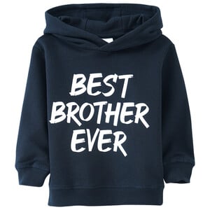 Jungen Hoodie mit Message-Print DUNKELBLAU