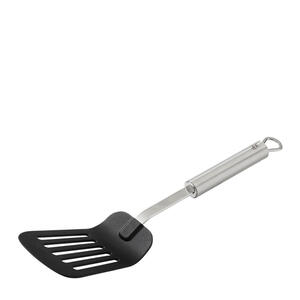 WMF Pfannenwender, Schwarz, Metall, 32 cm, Aufhängeöse, Kochen, Küchenhelfer, Pfannenwender