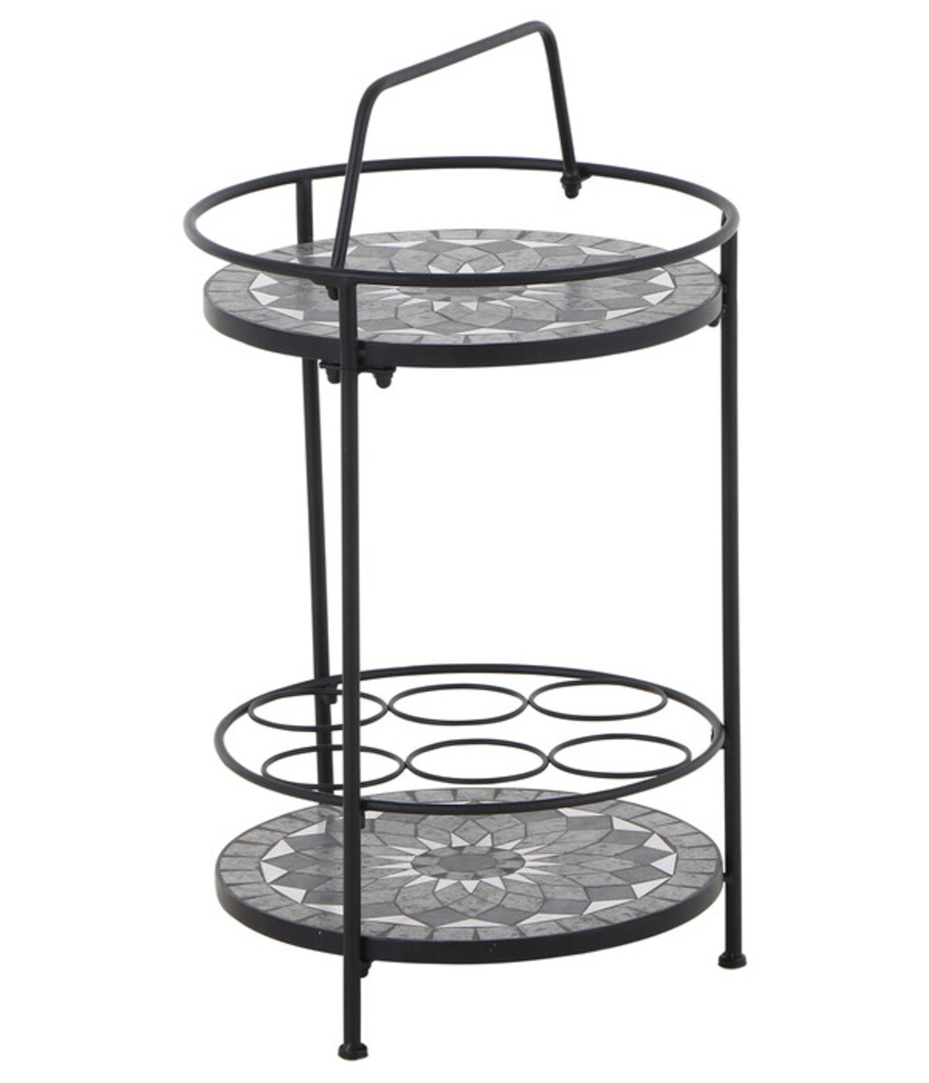 Bild 3 von Siena Garden Mosaikbeistelltisch Como, ca. Ø41/H74 cm