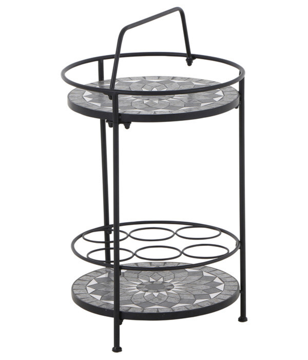 Bild 3 von Siena Garden Mosaikbeistelltisch Como, ca. Ø41/H74 cm