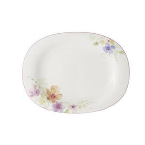 Villeroy & Boch Servierplatte, Mehrfarbig, Keramik, Floral, rund, Tischkultur & Servieren, Servierplatten