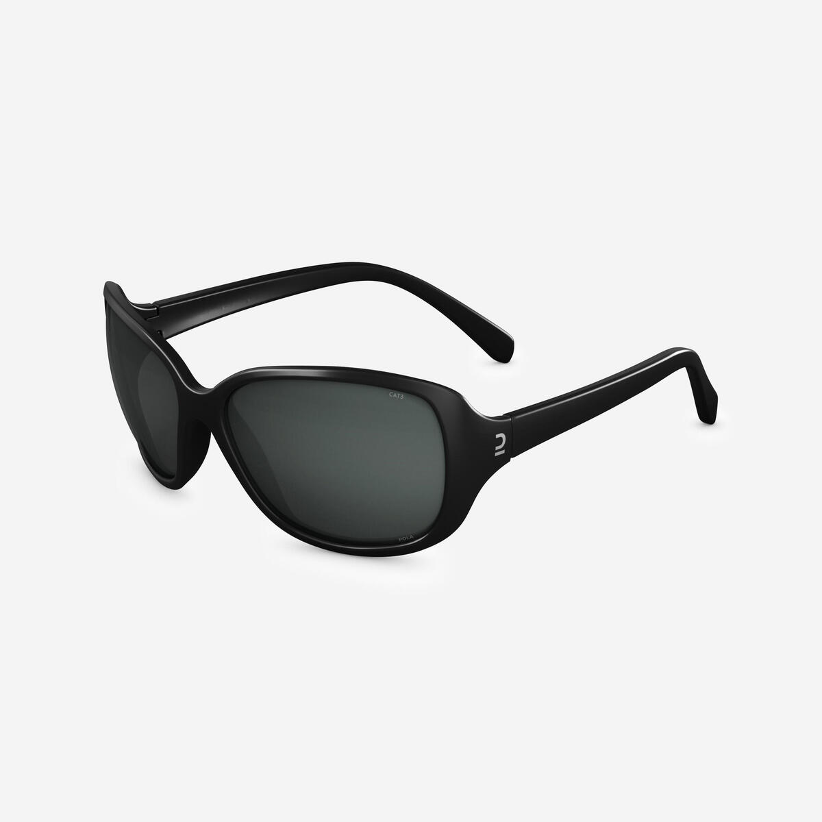 Bild 1 von Sonnenbrille Wandern MH530 Kategorie 3 polarisierend Damen schwarz Schwarz