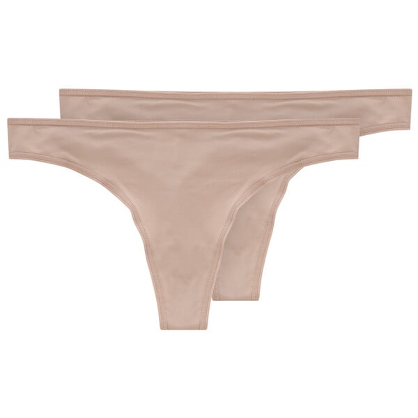 Bild 1 von 2 Damen Strings aus Mikrofaser BEIGE