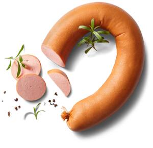 Aus eigener Herstellung Fleischwurst, 100 g