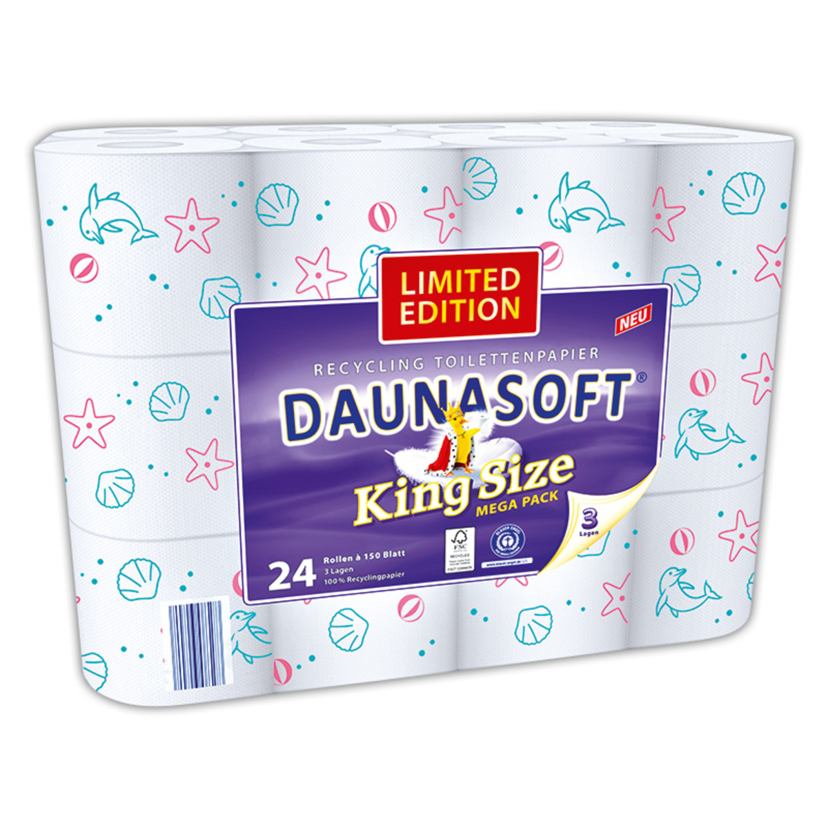 Bild 1 von Daunasoft Toilettenpapier
