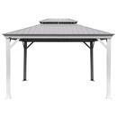 Bild 1 von Sojag Pavillon Messina champagner Metall B/H/L: ca. 483x307x363 cm