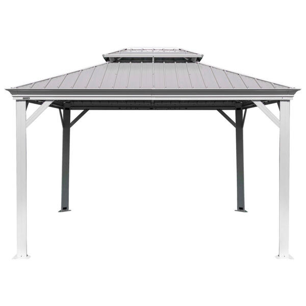 Bild 1 von Sojag Pavillon Messina champagner Metall B/H/L: ca. 483x307x363 cm