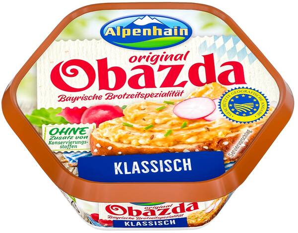 Bild 1 von ALPENHAIN Obazda, 125-g-Becher