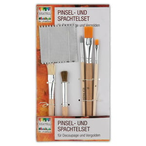 Createlli Pinsel-/ Spachtel-Set