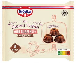 DR. OETKER My Sweet Table, 9 St. = 135 - 150-g-Packg.