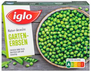 IGLO Gartenerbsen, Prinzessbohnen, 400-g-Packg.