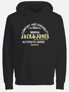 Jack&Jones JJMINDS SWEAT HOOD JN Hoodie Schwarz