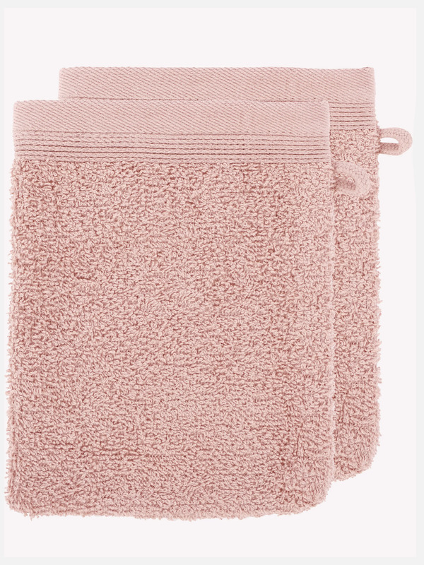 Bild 2 von Waschhandschuh 2er Set, 16x21cm Rosa