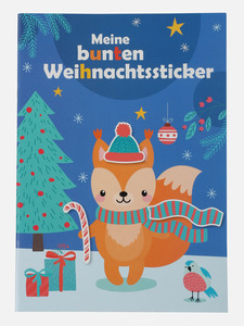 Buch "Meine bunten Weihnachtssticker" Bunt