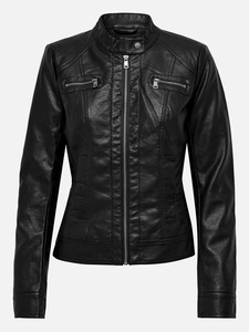 Only BANDIT PU BIKER NOOS Lederimitatjacke Schwarz