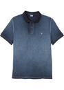 Bild 1 von Piquè-Poloshirt in gewaschener Optik, Kurzarm, 48/50 (M), Blau