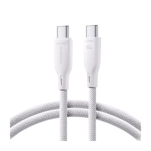 Daten-Kabel Joyroom SA34-CC3 USB-C – USB-C PD-Kabel 60 W 480 Mbit/s 1 m – Weiß Ladekabel