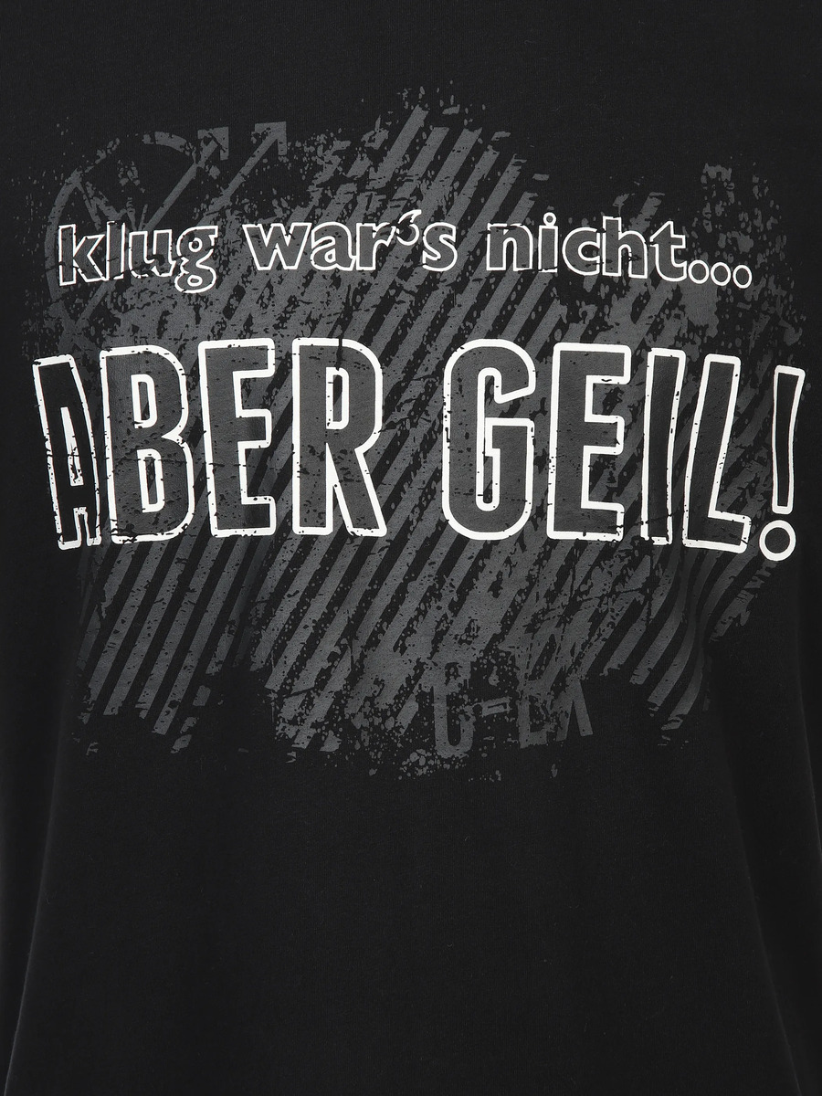 Bild 3 von Herren T-Shirt mit lustigen Sprüchen Schwarz