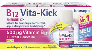 tetesept B12 Vita-Kick Trinkfläschchen 18 St