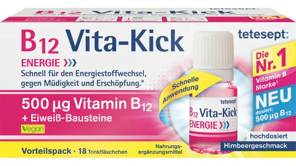 Bild 1 von tetesept B12 Vita-Kick Trinkfläschchen 18 St