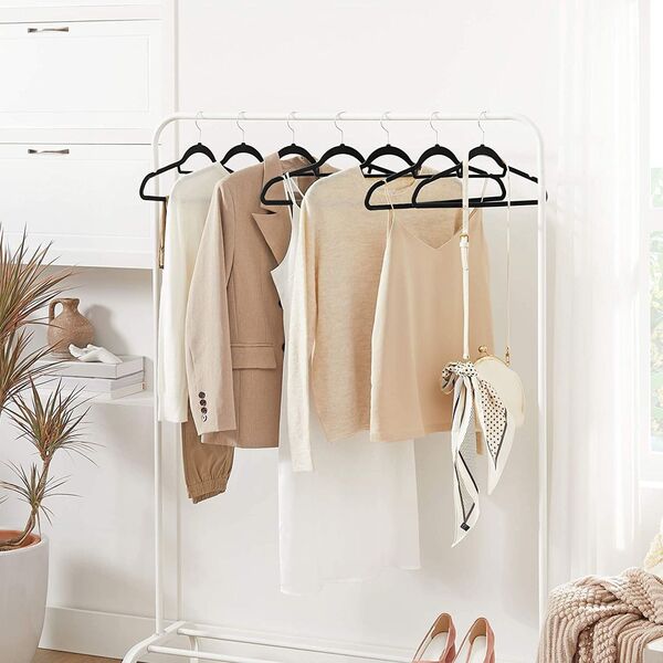 Bild 4 von Samt-Kleiderbügel, 50 Stück, Anti-Rutsch