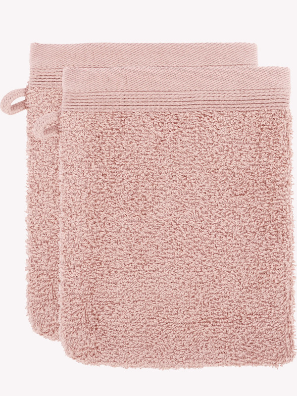 Bild 1 von Waschhandschuh 2er Set, 16x21cm Rosa