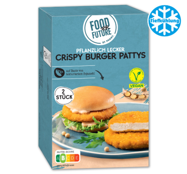 Bild 1 von FOOD FOR FUTURE Crispy Burger Pattys*