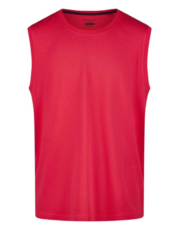 Bild 1 von Bexleys man - Basic Tanktop in Unifarbe