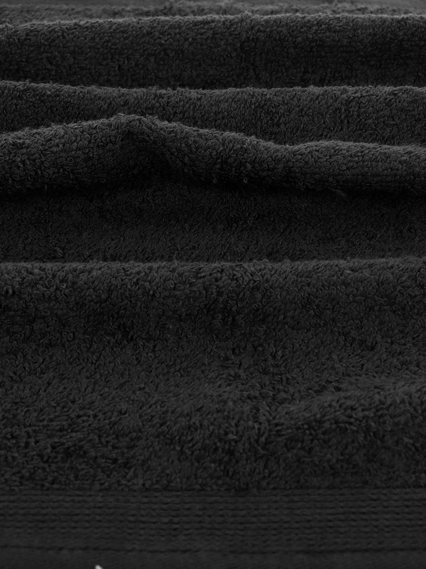 Bild 2 von Handtuch, 50x100cm Schwarz