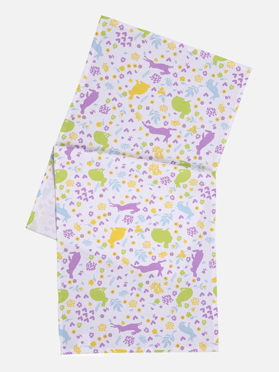 Bild 1 von Tischläufer mit Ostermotiv 40x140cm Weiß