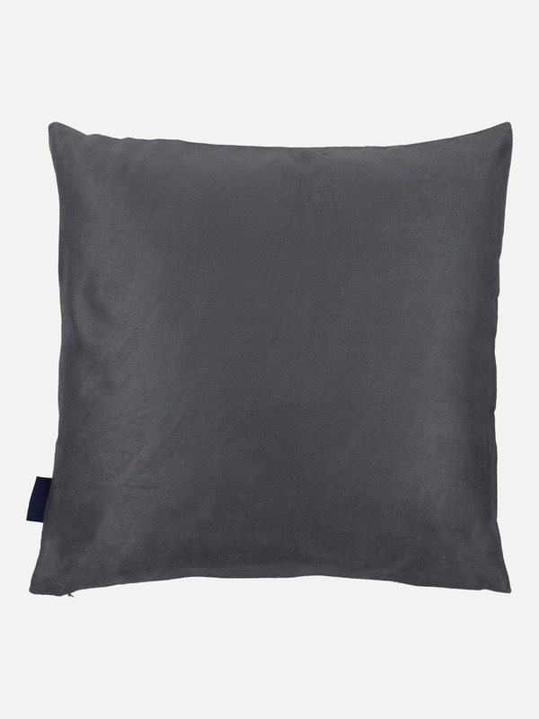 Bild 2 von Kissenhülle in Wildlederoptik 40x40cm Grau