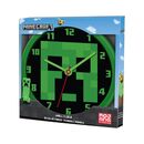 Bild 2 von Minecraft analoge Wanduhr mit 25cm Durchmesser: Stilvolle Zeitmessung für Gamer