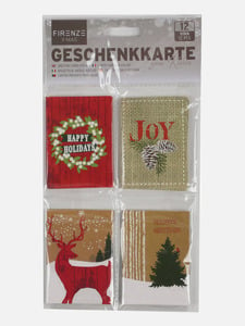 Geschenkkarten-Set Weiß