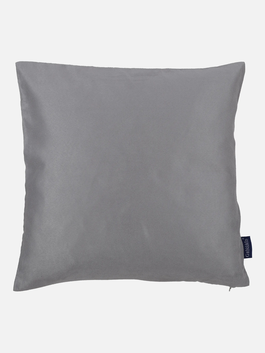 Bild 1 von Kissenhülle in Wildlederoptik 40x40cm Grau