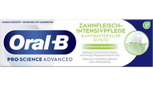 Oral-B Zahnpasta Zahnfleisch-Intensivpflege & Antibakterieller Schutz Intensive Reinigung 75ml