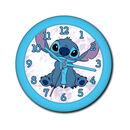 Bild 1 von Lilo & Stitch analoge Wanduhr mit 25 cm Durchmesser: Ein farbenfrohes Highlight für dein Zuhause