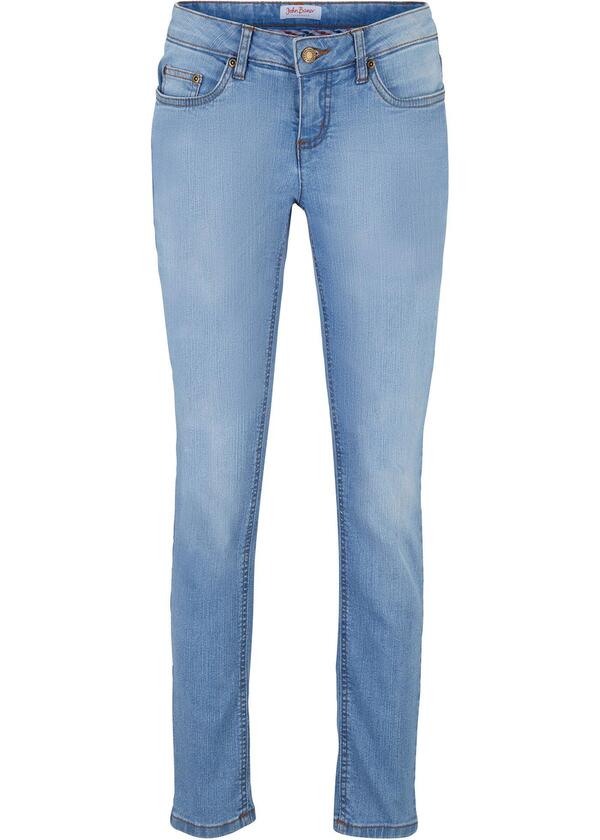 Bild 1 von Skinny Jeans Mid Waist, Stretch, 42, Blau